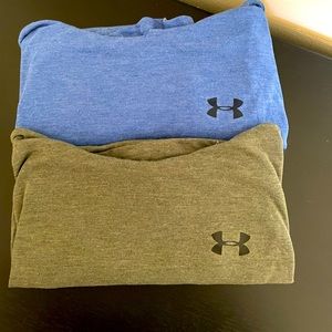 Under Armour 3/4 sleeve hooded shirts (2 pack)